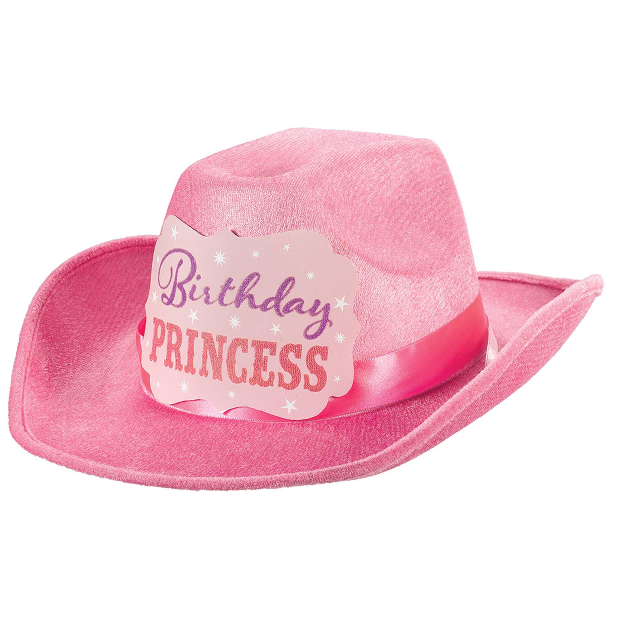 Birthday Princess Cowboy Hat Costumes & Apparel - Party Centre