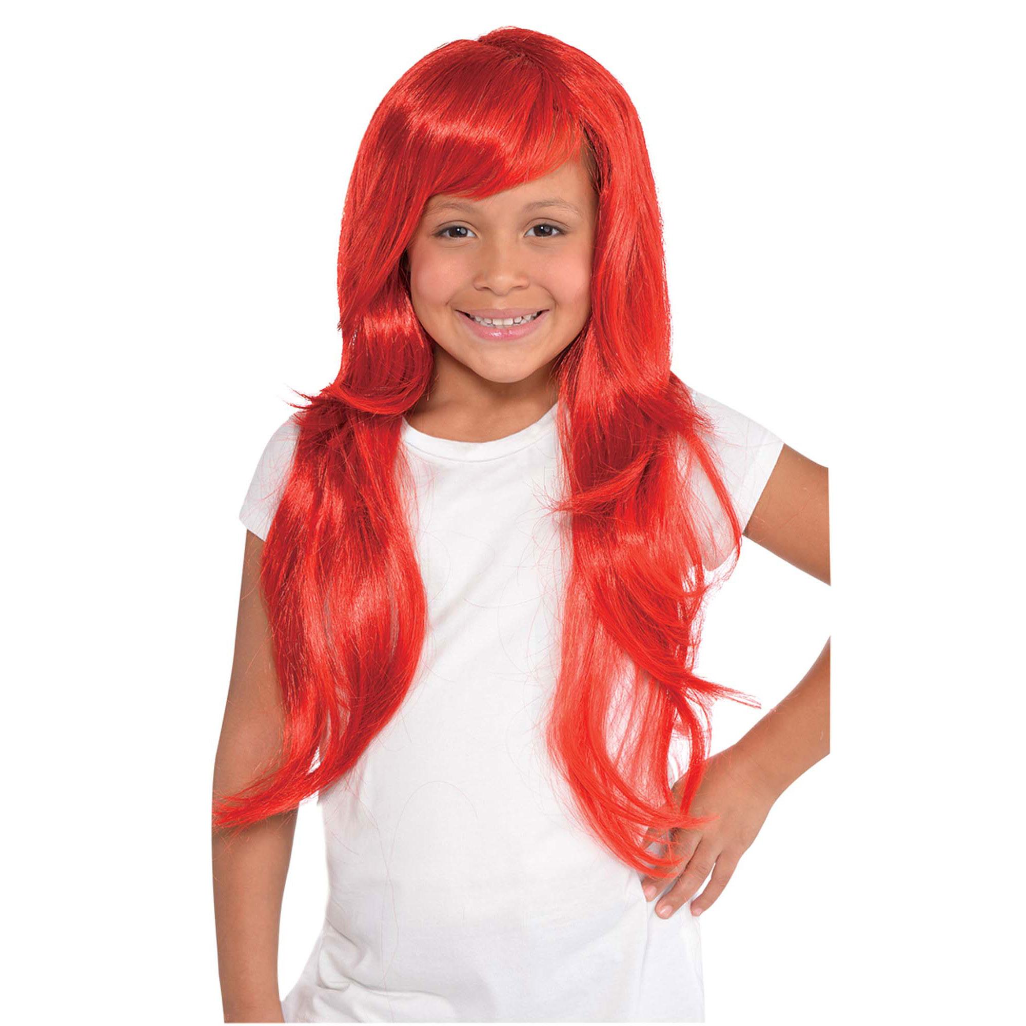Glamorous Red Wig Costumes & Apparel - Party Centre