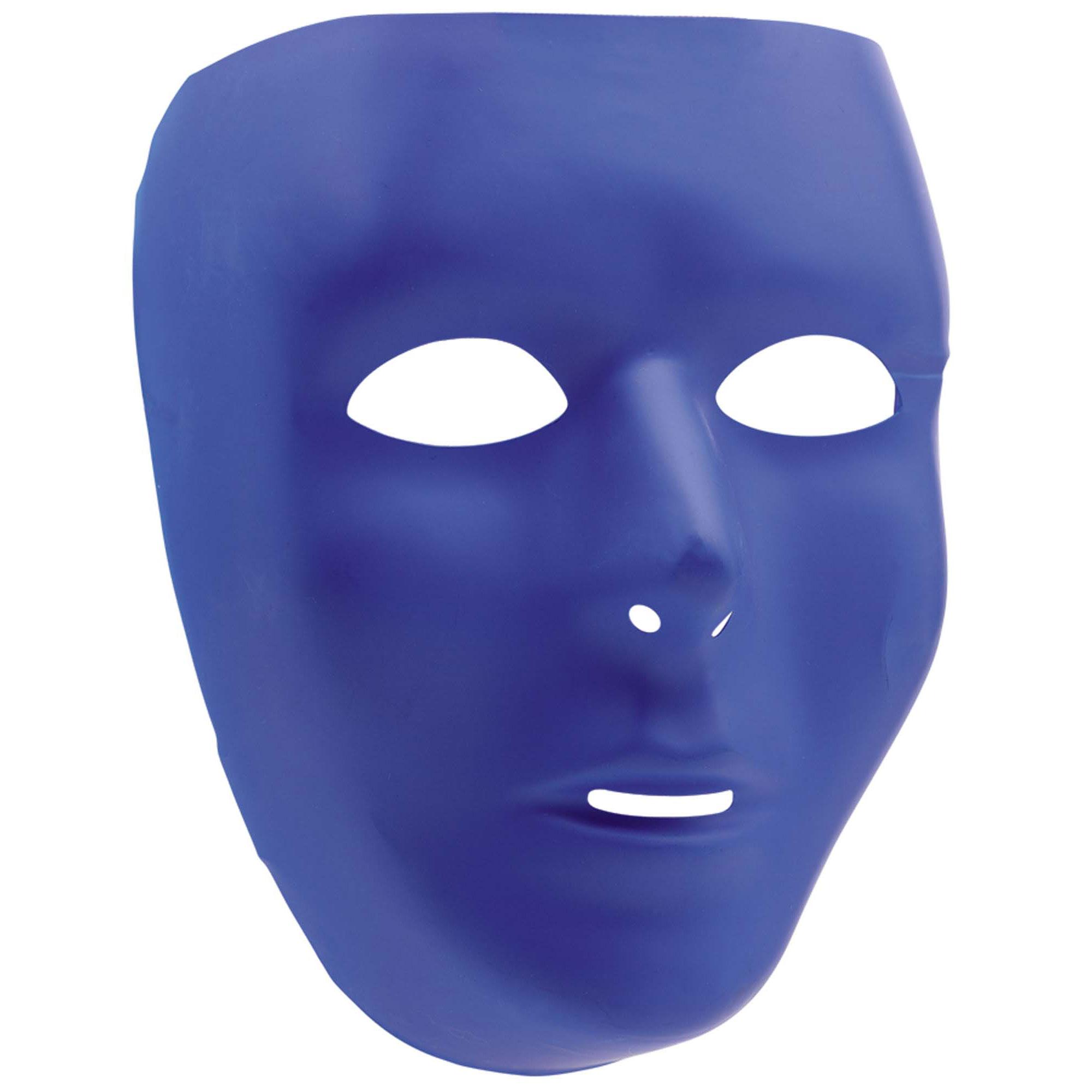 Mask Full Face Blue Costumes & Apparel - Party Centre