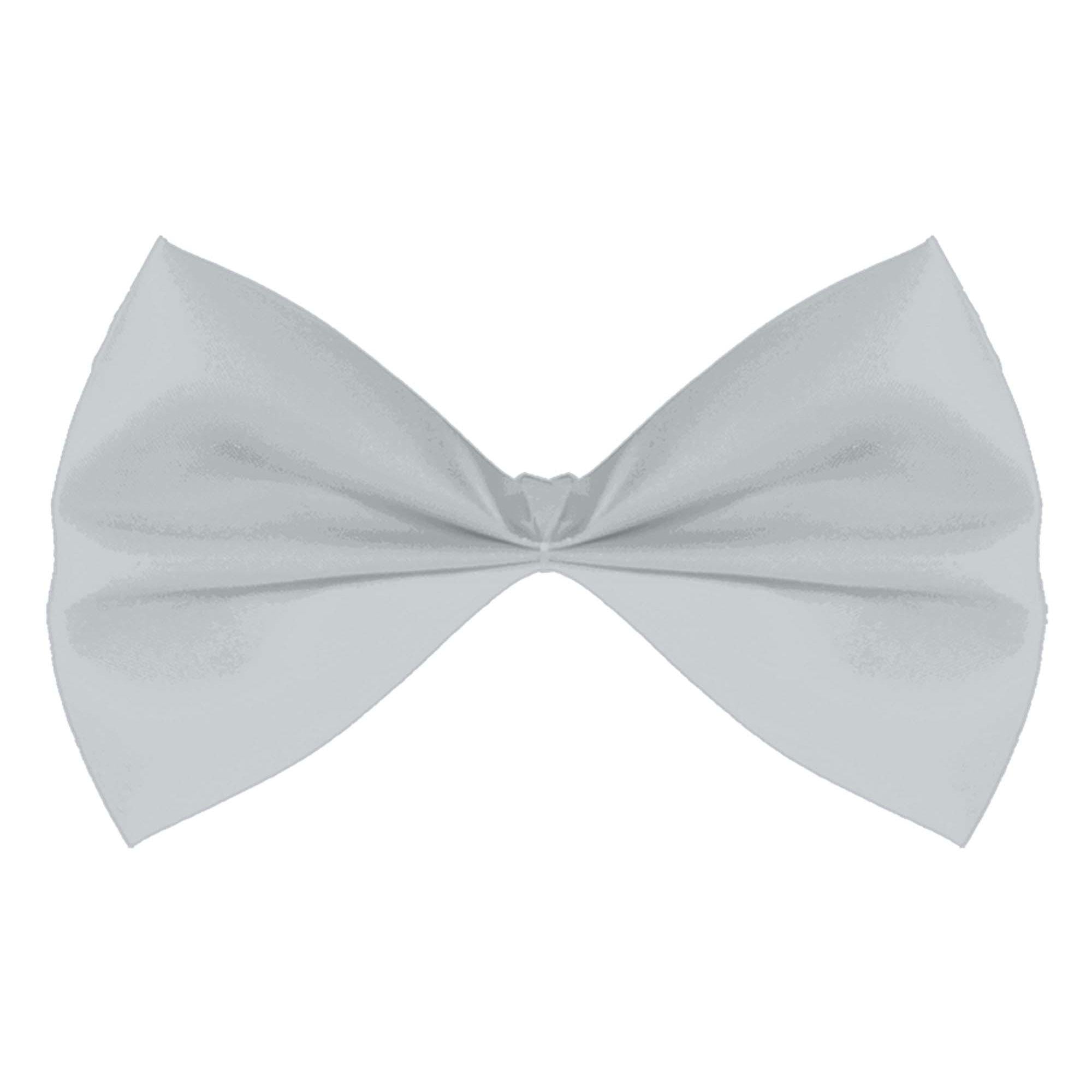 Silver Bow Tie Costumes & Apparel - Party Centre
