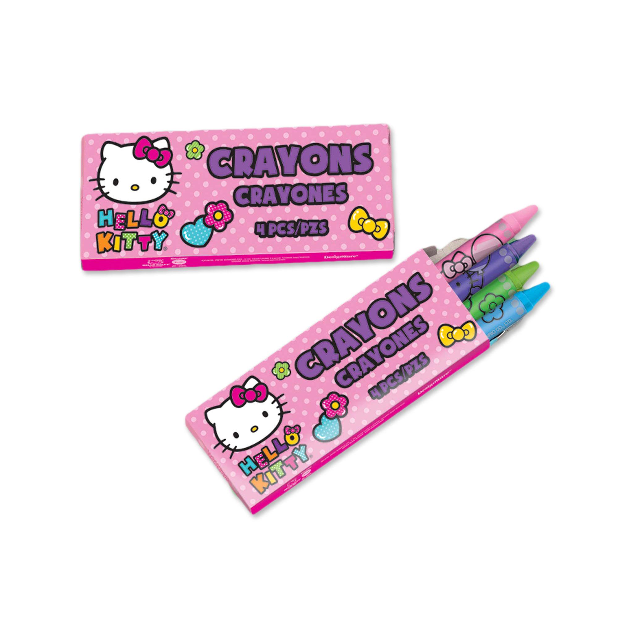Hello Kitty Crayons Favor Party Favors - Party Centre