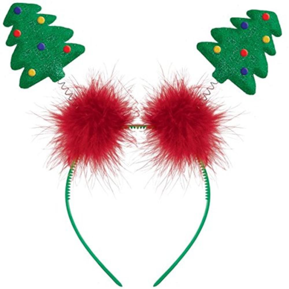 Christmas Tree Head Bopper Costumes & Apparel - Party Centre