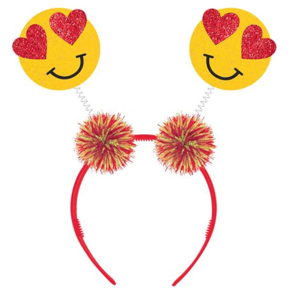Valentine Emoji Headbopper Costumes & Apparel - Party Centre