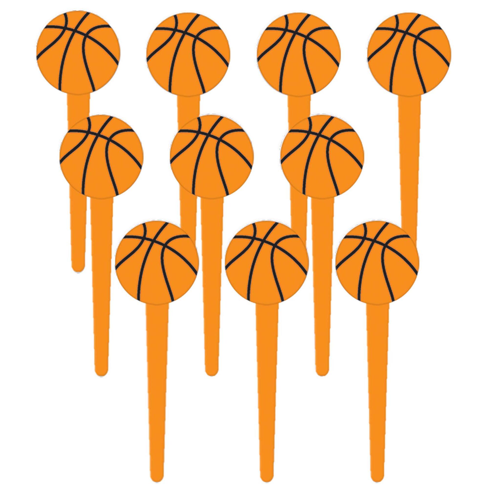 Basketball Picks 36pcs Party Accessories - Party Centre