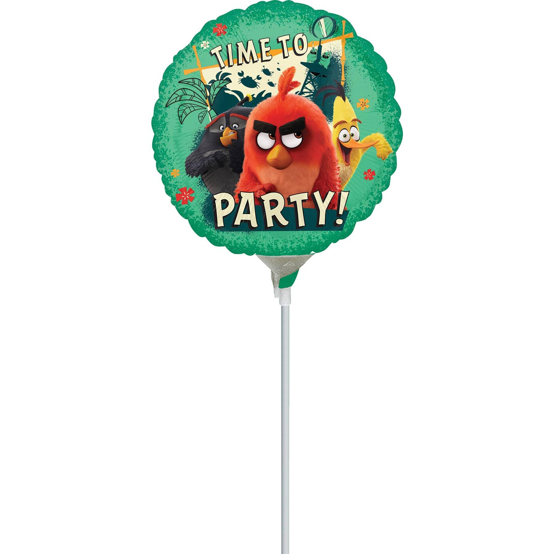 Angry Birds 2 Foil Balloon 22cm Balloons & Streamers - Party Centre