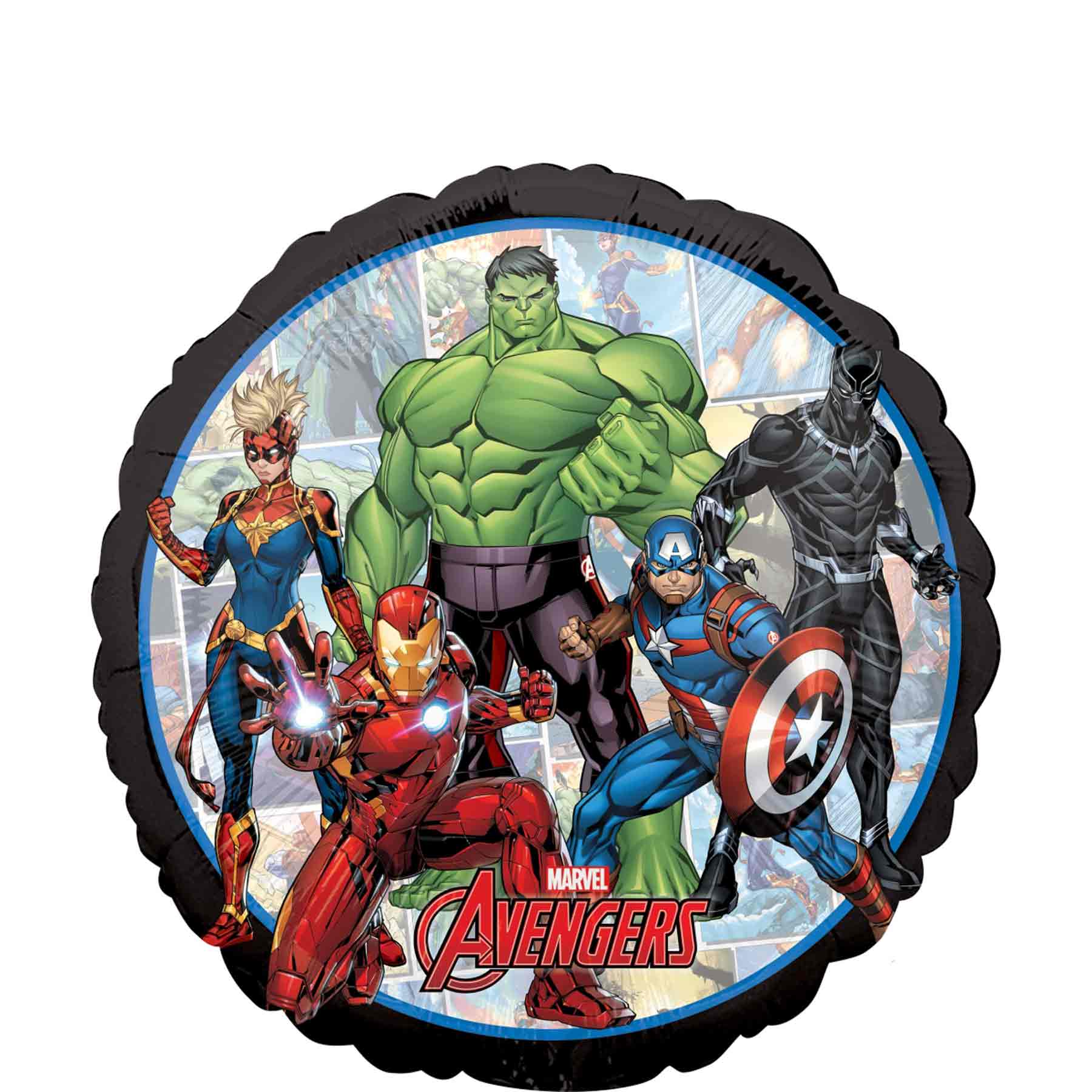 Avengers Marvel Powers Unite Foil Balloon 45cm Balloons & Streamers - Party Centre