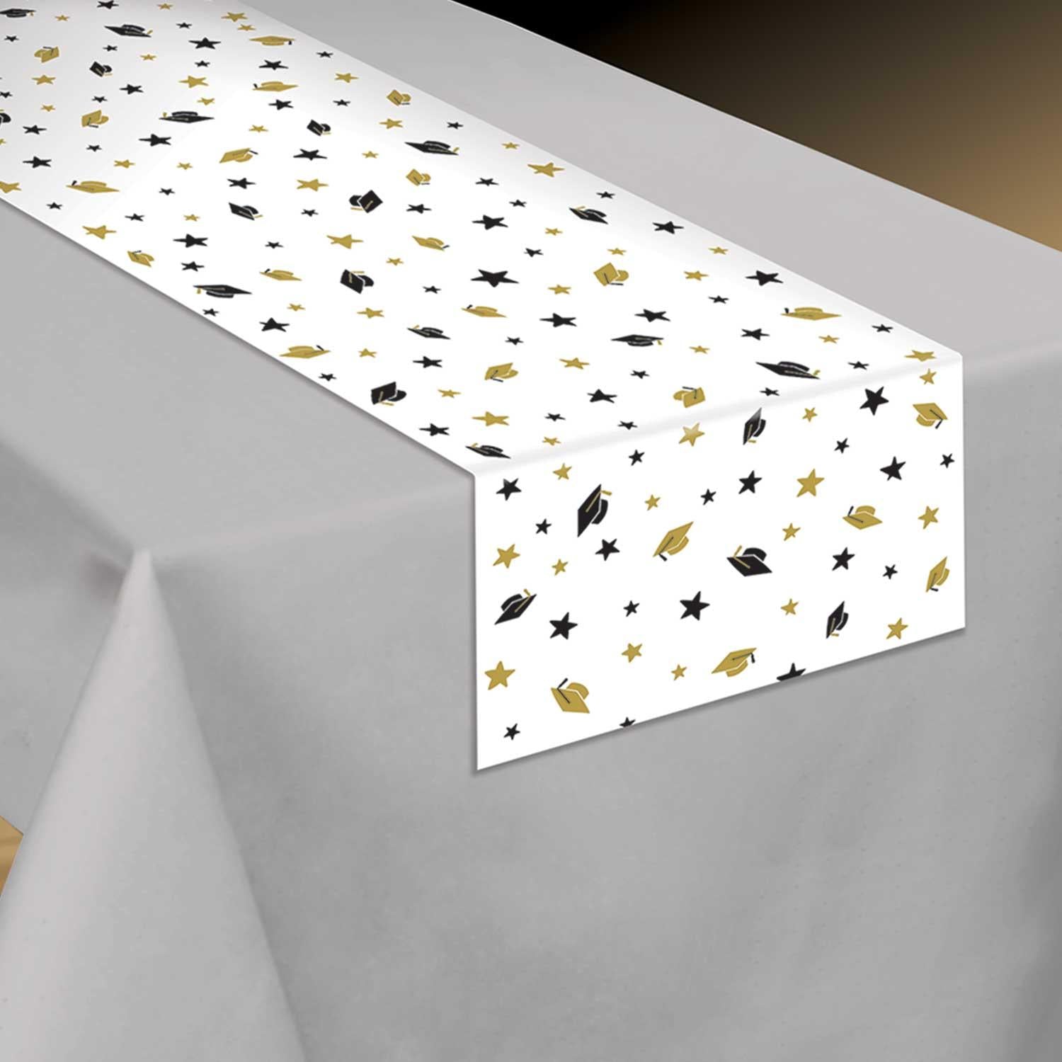 Grad Paper Table Runner 13in x 27ft Solid Tableware - Party Centre
