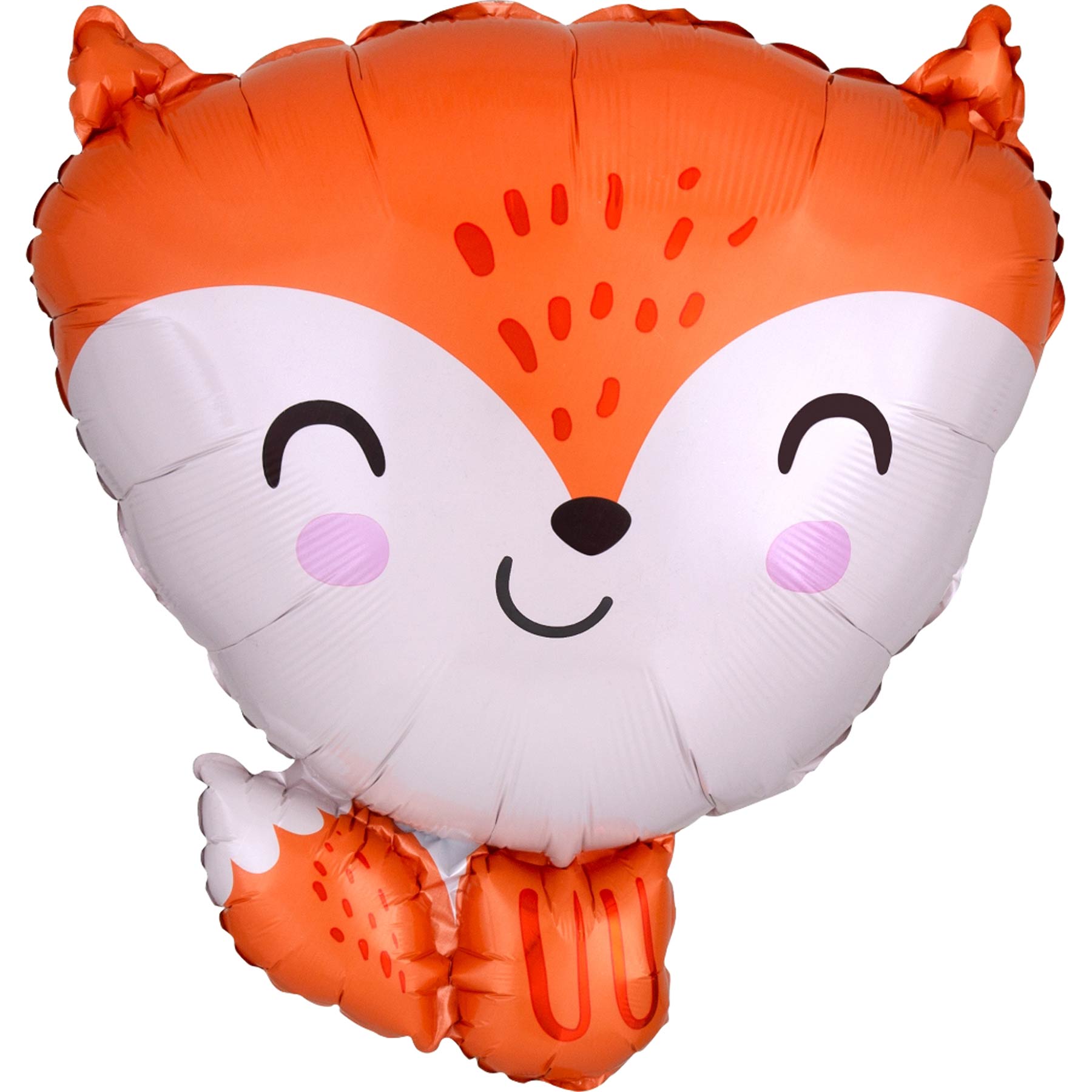 Fox Foil Balloon 43x45cm