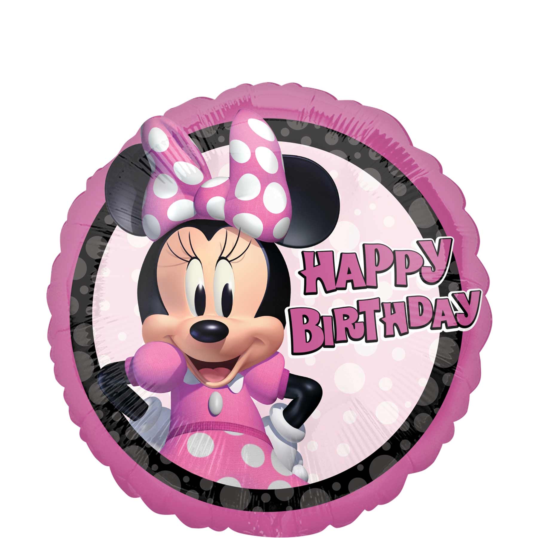 Minnie Mouse Forever Birthday Foil Balloon 45cm Balloons & Streamers - Party Centre