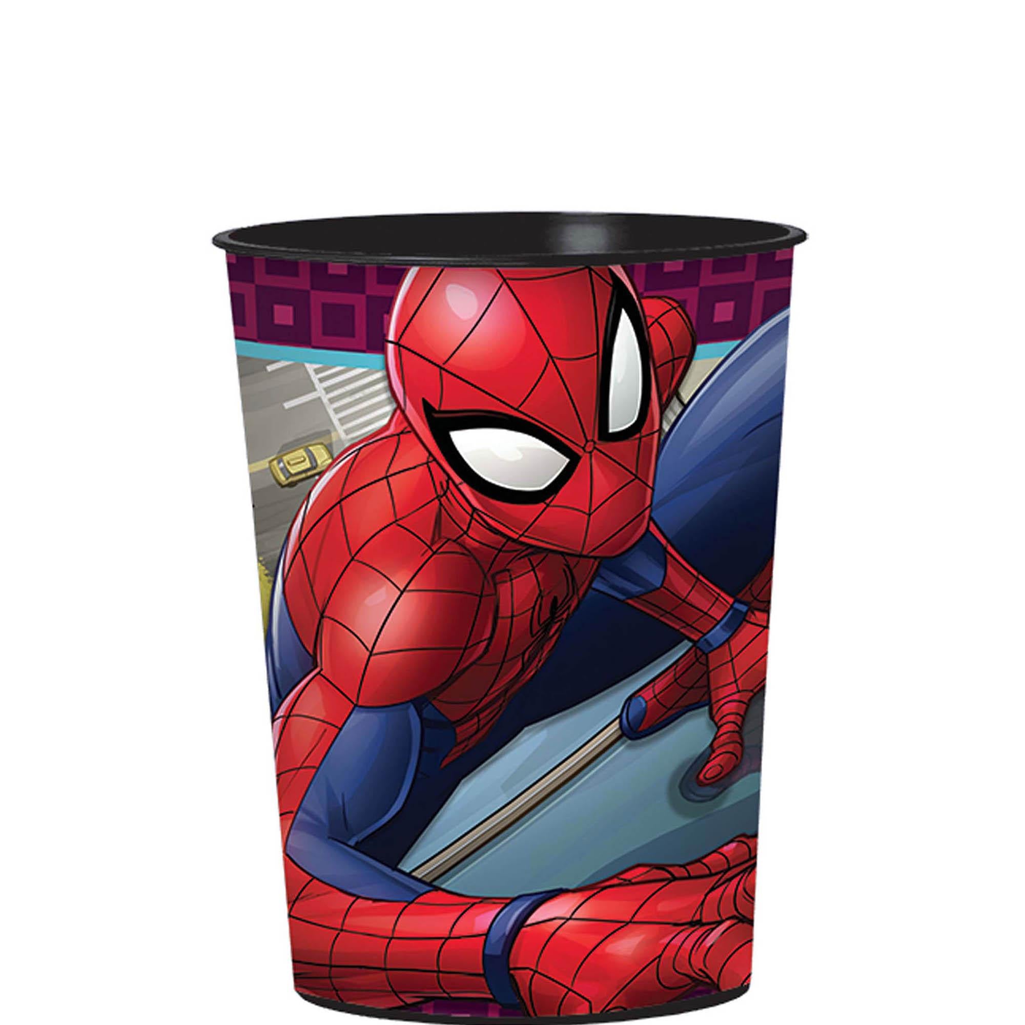 Spider-Man Webbed Plastic Favor Cup 16oz Party Favors - Party Centre