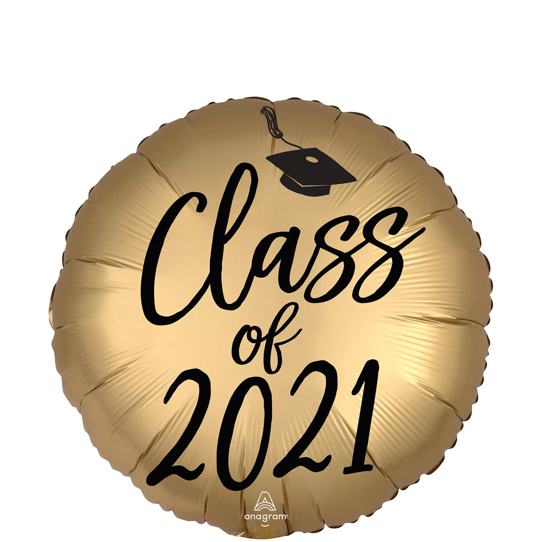 Satin Infused Class of 2021 Foil Balloon 45x45cm