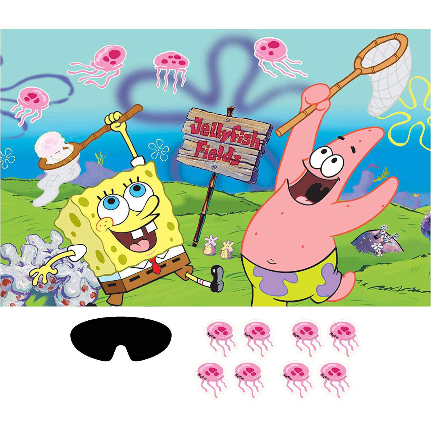 SpongeBob Party Game 24 x 37in Pinata - Party Centre