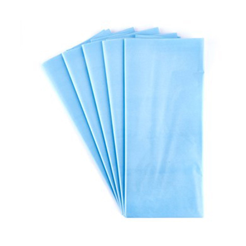 Blue Wrapping Tissue Paper 20in x 20in, 8pcs Party Favors - Party Centre