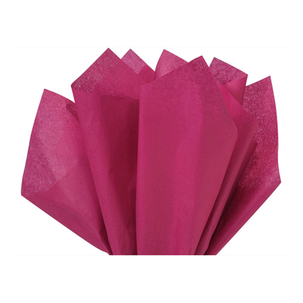 Magenta Wrapping Tissue Paper 20in x 20in, 8pcs Party Favors - Party Centre