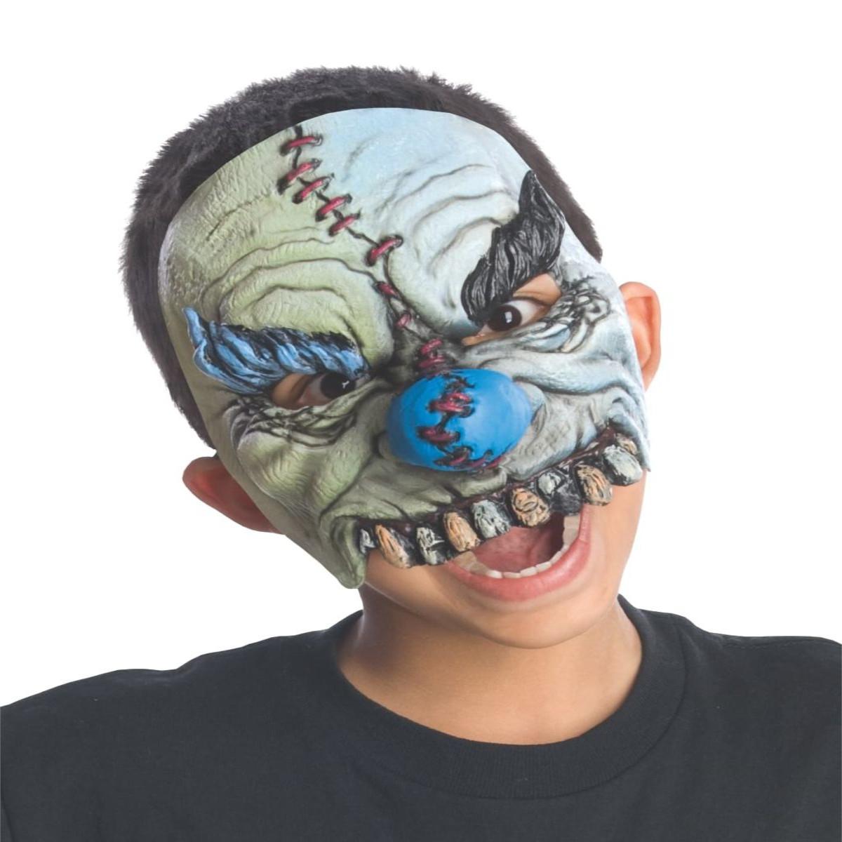 SMILES CHINLESS 1/2 MASK Costumes & Apparel - Party Centre