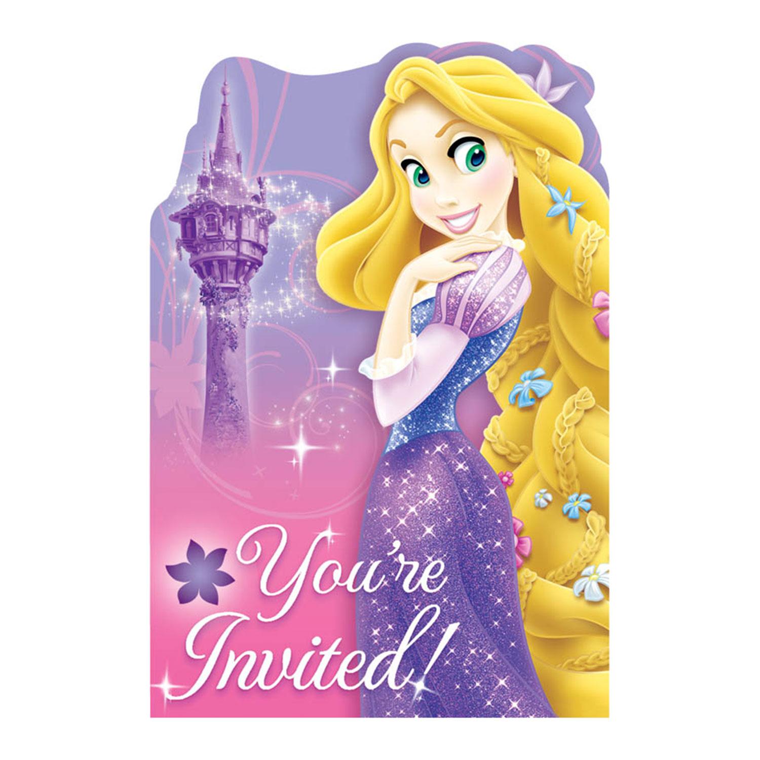 Rapunzel Invitation Party Accessories - Party Centre