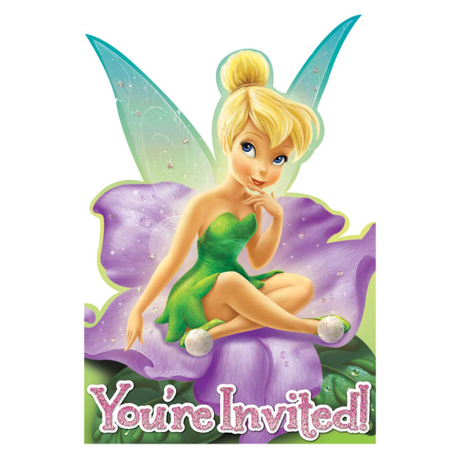 Tinker Bell Invitation Party Accessories - Party Centre