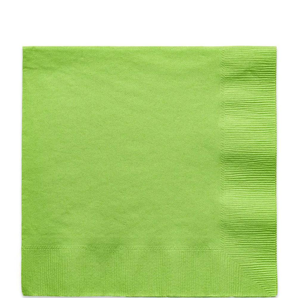Kiwi Lunch Tissues 20pcs Solid Tableware - Party Centre