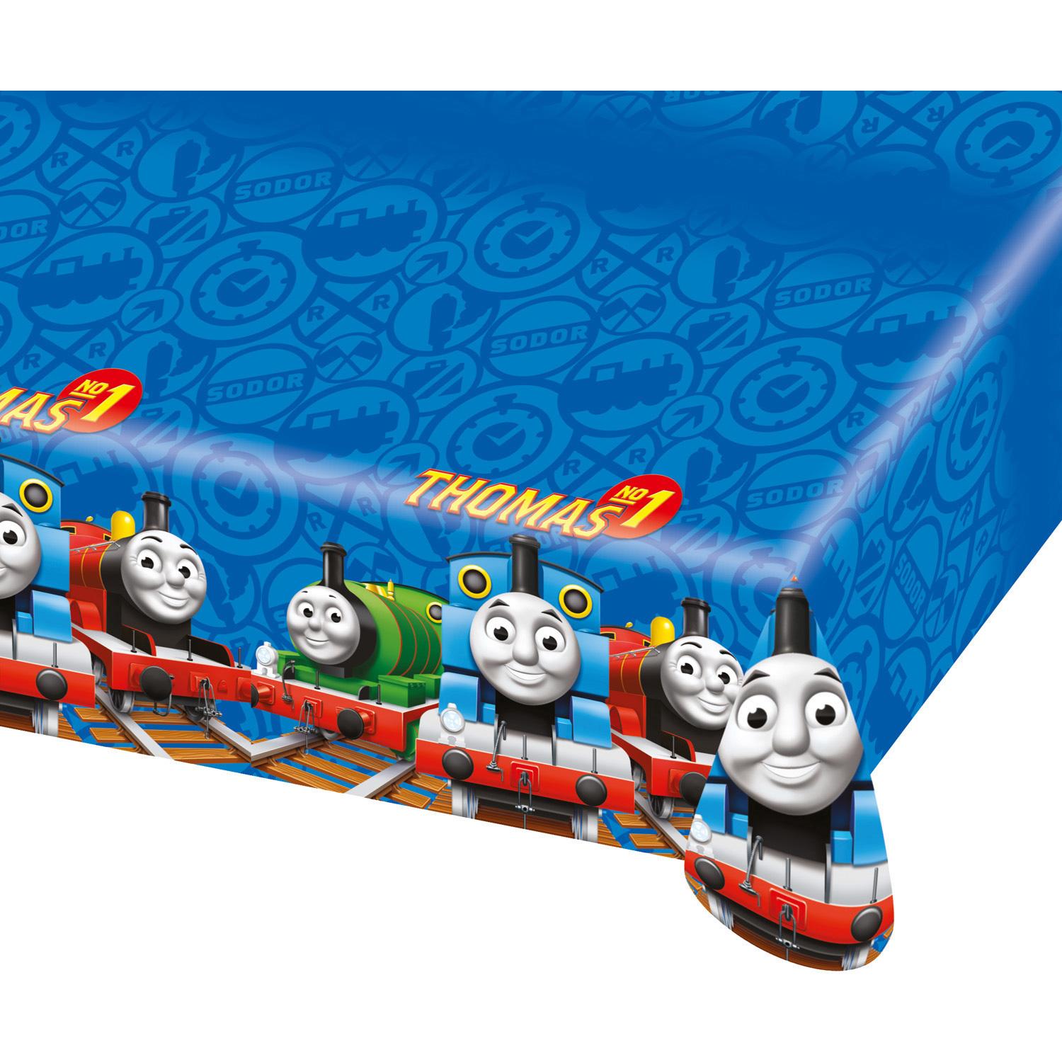 Thomas And Friends Table Cover Printed Tableware - Party Centre