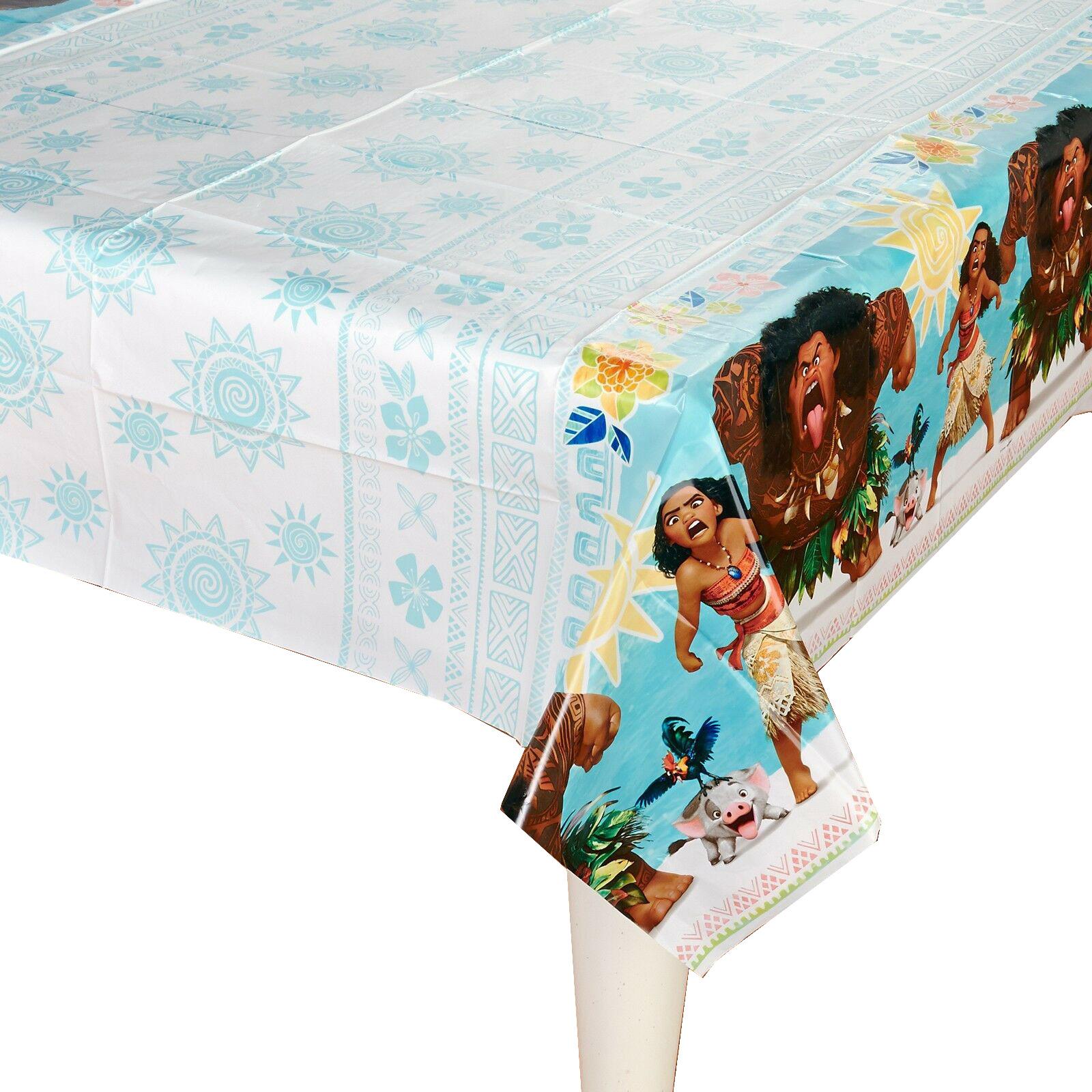 Disney Moana Plastic Tablecover Printed Tableware - Party Centre