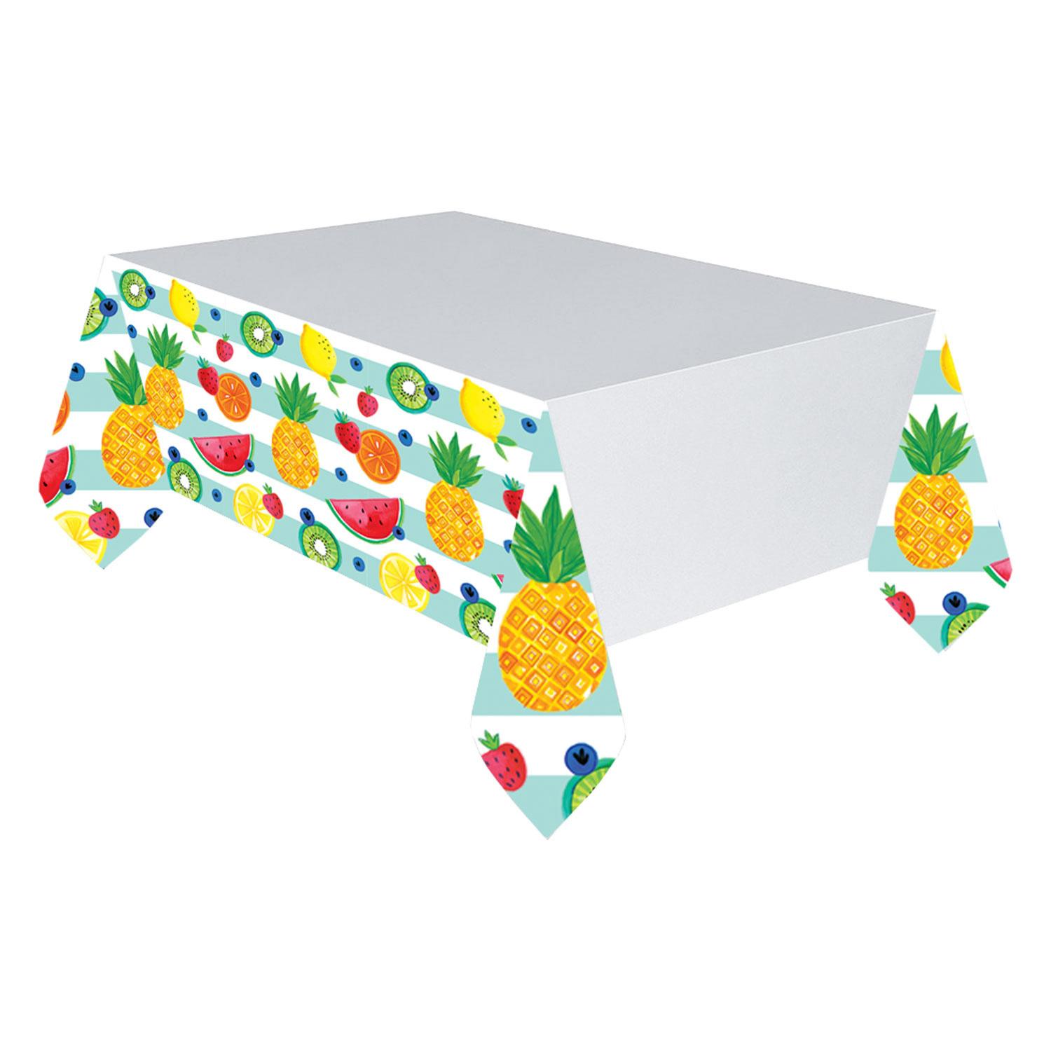 Hello Summer Plastic  Table Cover 137 x 259 cm Printed Tableware - Party Centre