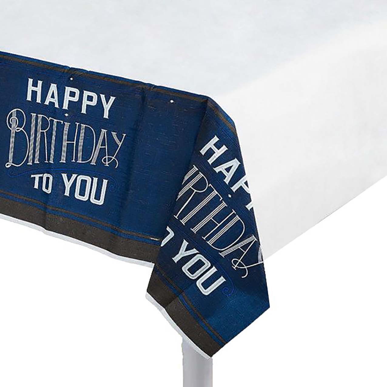 Happy Birthday Man Paper Table Cover