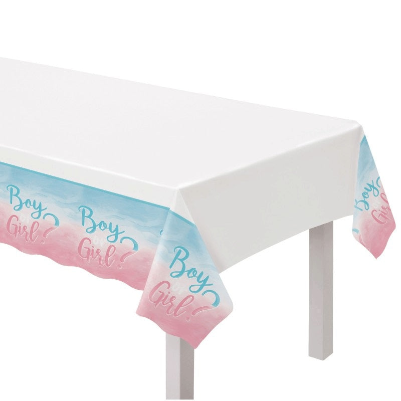 The Big Yes Reveal Table Cover Plastic