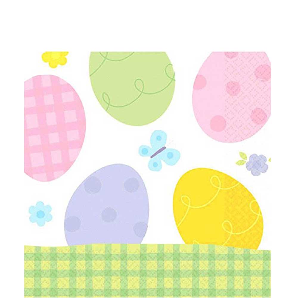 Easter Eggstravaganza Lunch Tissues 16pcs Printed Tableware - Party Centre