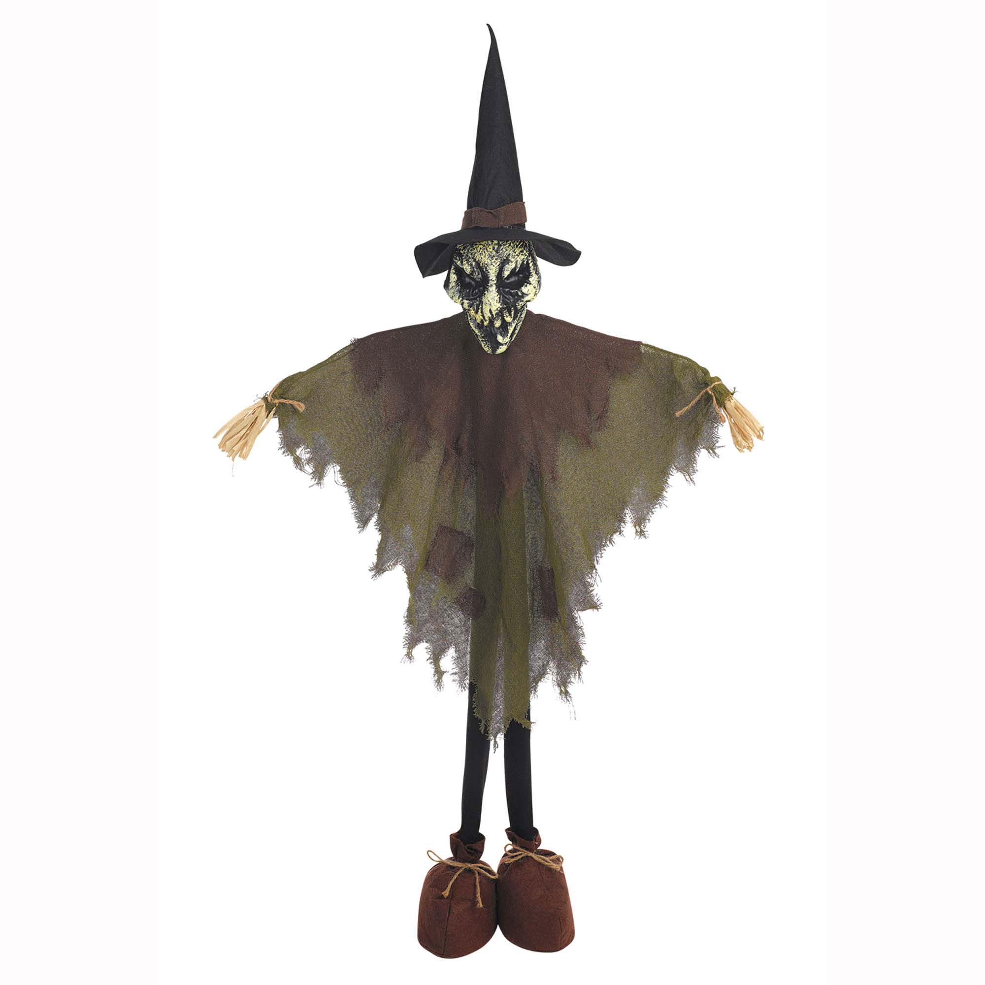 Scarecrow Standing Prop Fabric & Plastic 36in Decorations - Party Centre