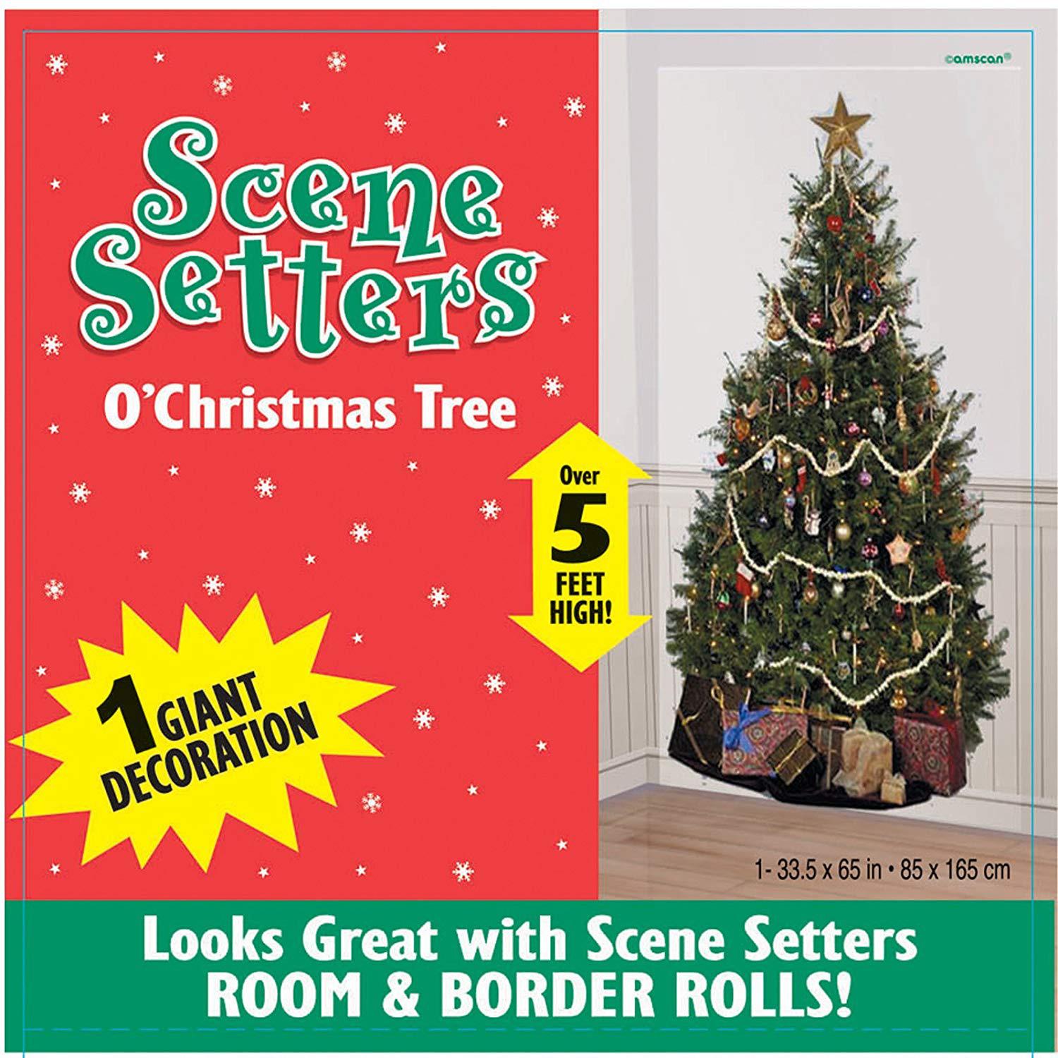 O' Christmas Tree Scene Setter Add-On Decorations - Party Centre