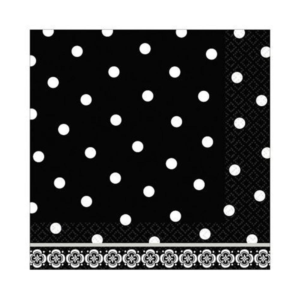 Damask and Dots  Lunch Tissues 36pcs