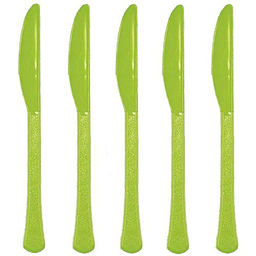 Kiwi Heavy Weight Plastic Knives 20pcs Solid Tableware - Party Centre