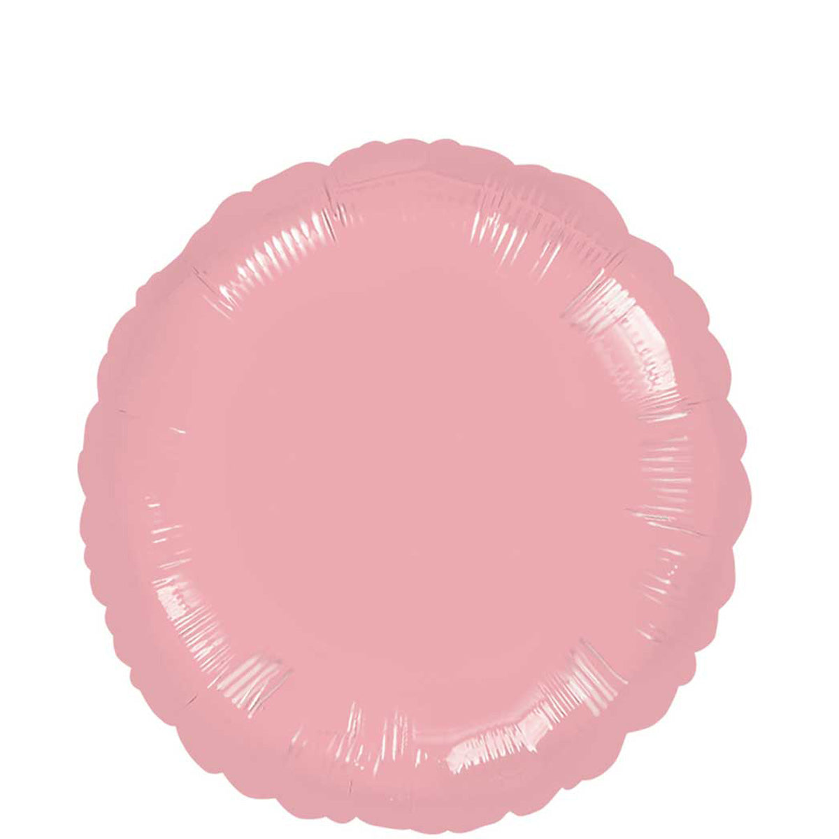 Pastel Pink Round Foil Balloon 18in Balloons & Streamers - Party Centre
