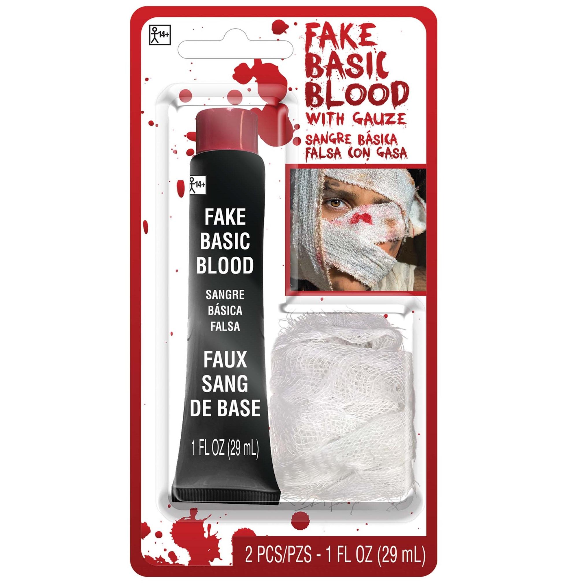 Adult Blood With Gauze 1OZ Costumes & Apparel - Party Centre