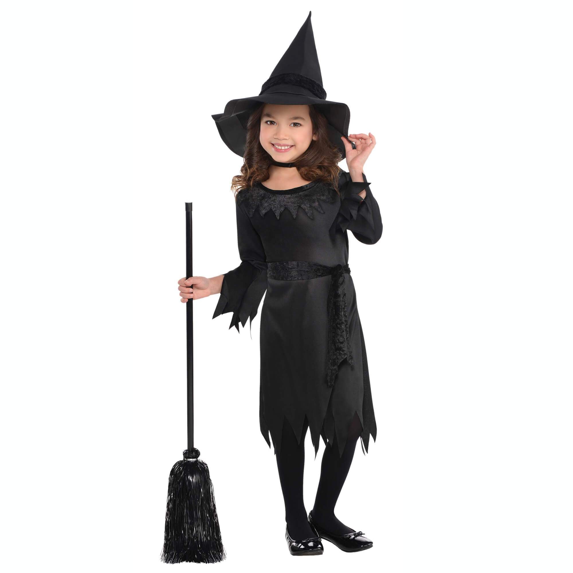 Child Little Witch Halloween Costume Costumes & Apparel - Party Centre