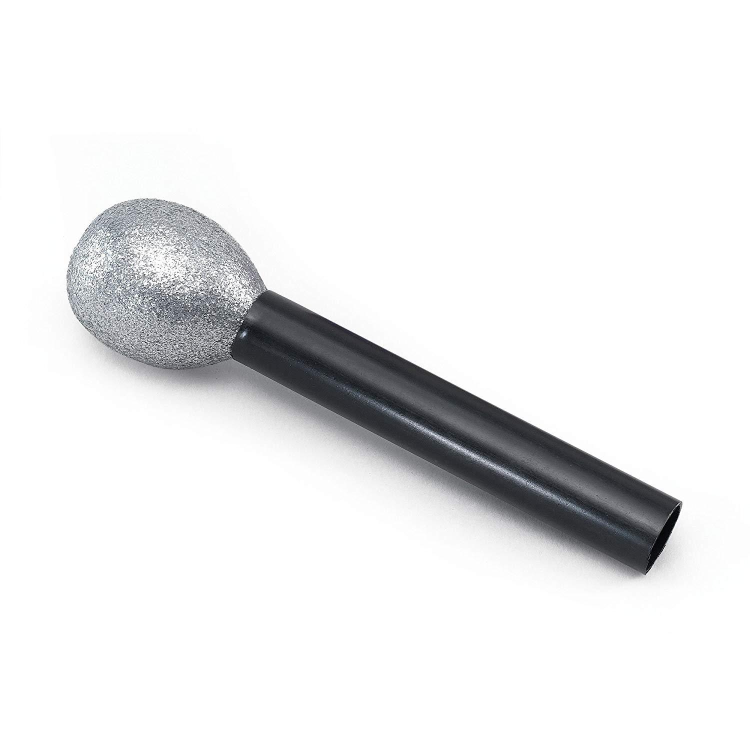 Awesome 1980's Glitter Microphone Party Accessories - Party Centre