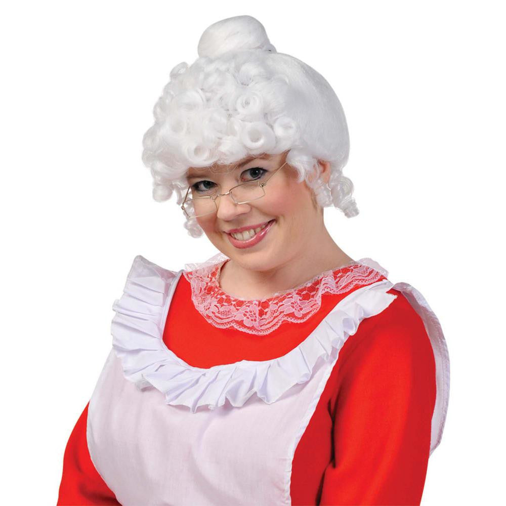 Mrs. Claus Wig Costumes & Apparel - Party Centre