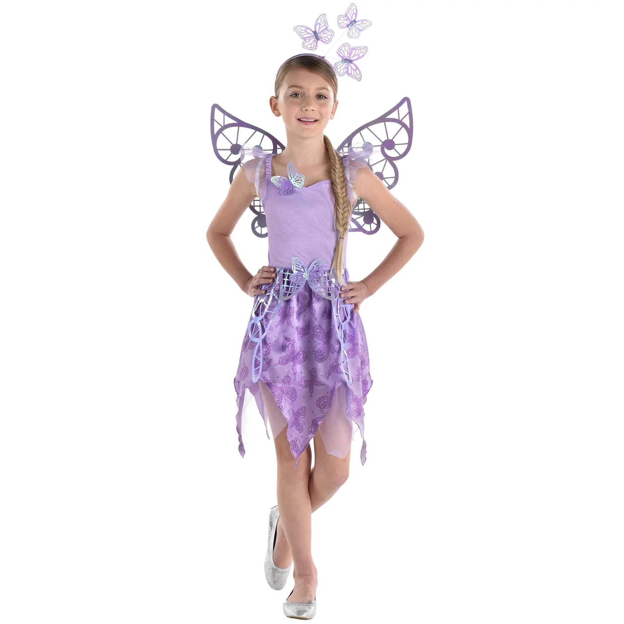 Flutter Child Shimmering Butterfly Costume
