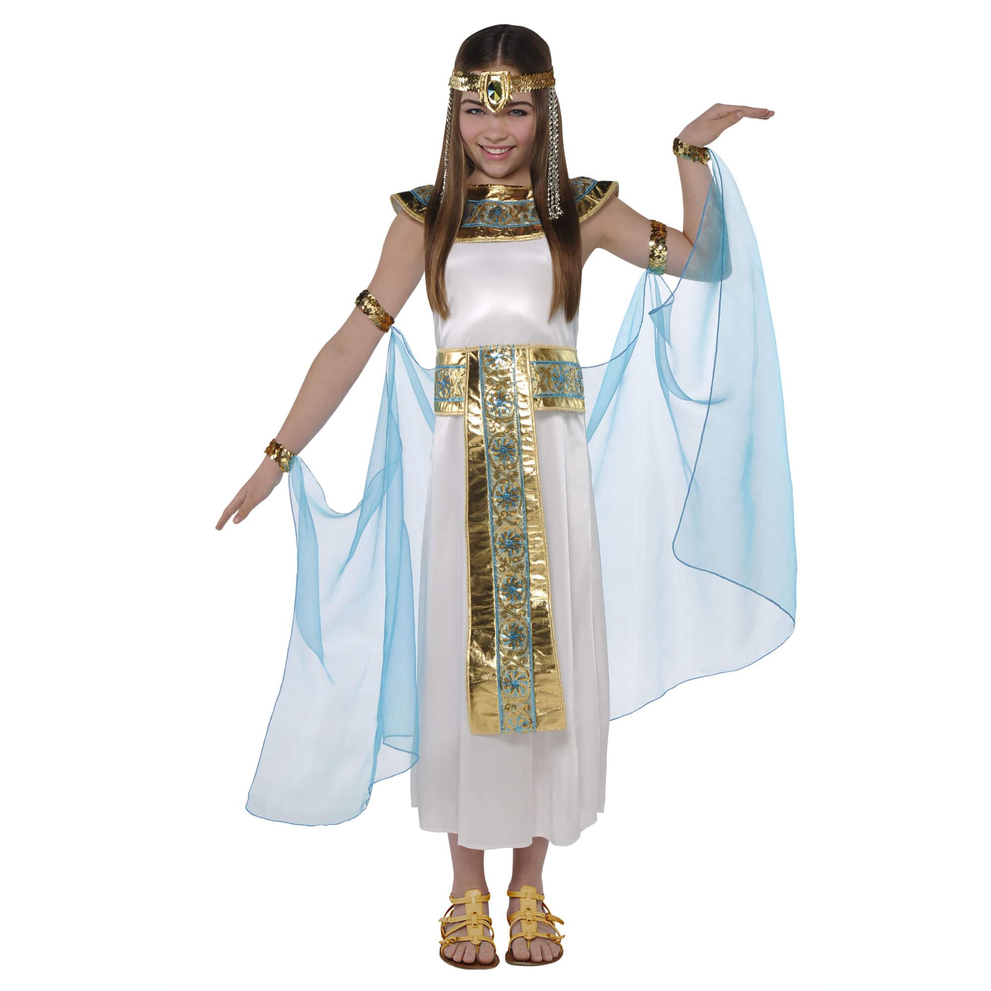 Child Girl Cleopatra Egyptian Costume Costumes & Apparel - Party Centre
