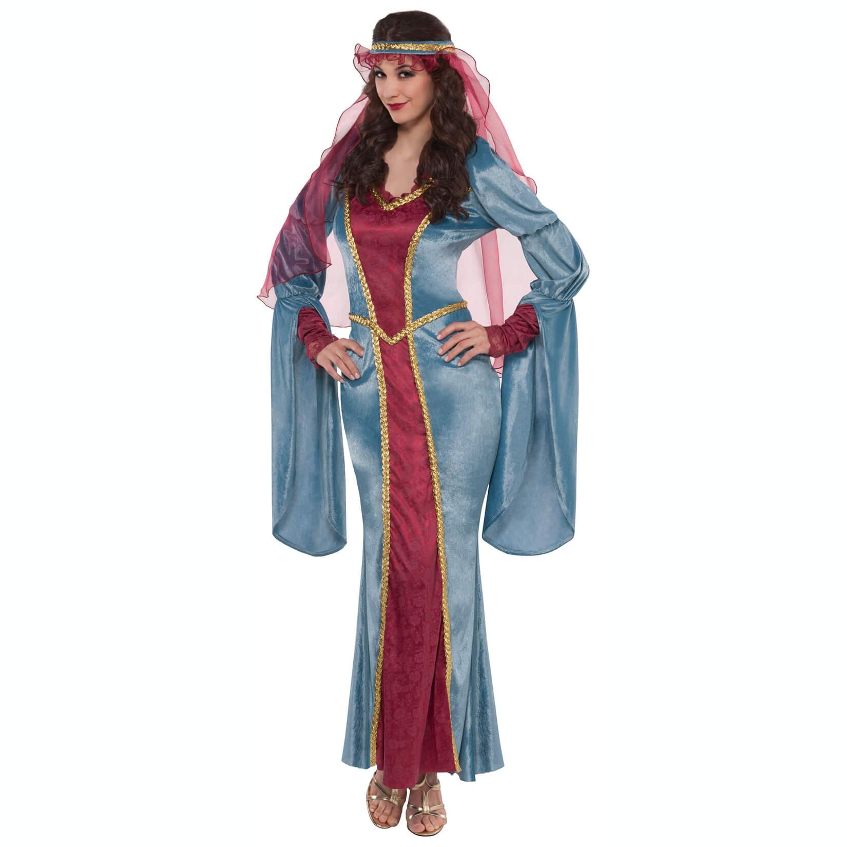 Adult Renaissance Queen Costume Costumes & Apparel - Party Centre