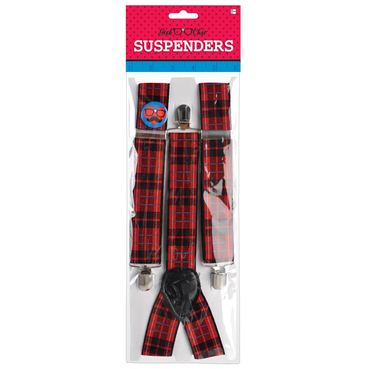 Chic Geek Suspenders Costumes & Apparel - Party Centre