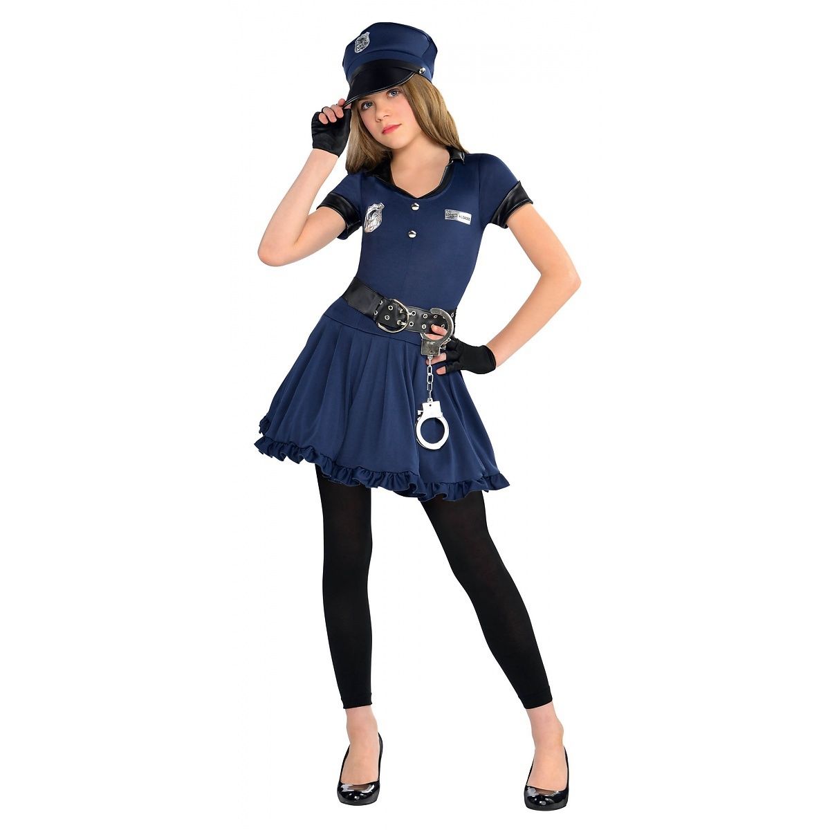 Child Cop Cutie Career Costume Costumes & Apparel - Party Centre