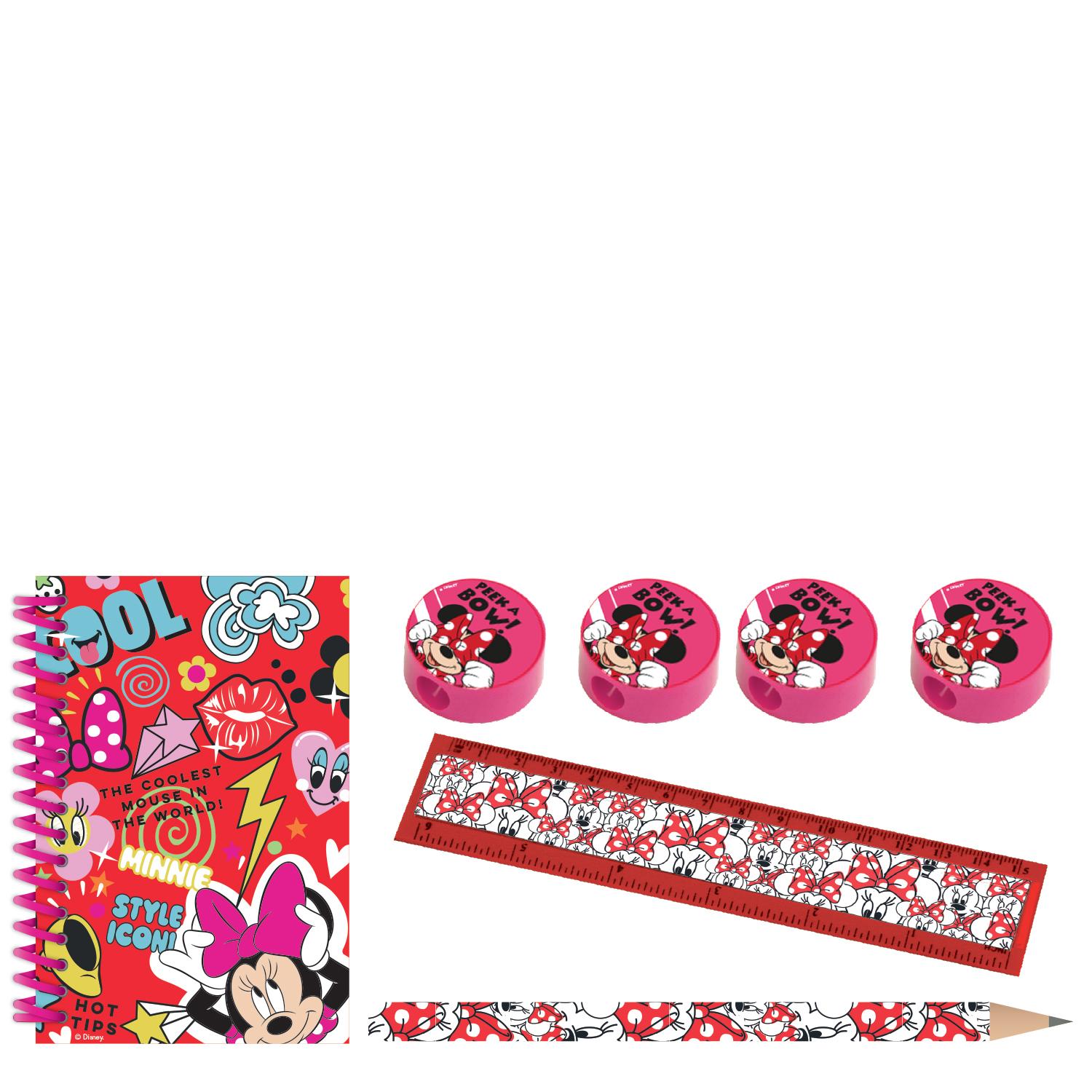 Minnie Mouse Stationery Pack 16pcs Party Favors - Party Centre