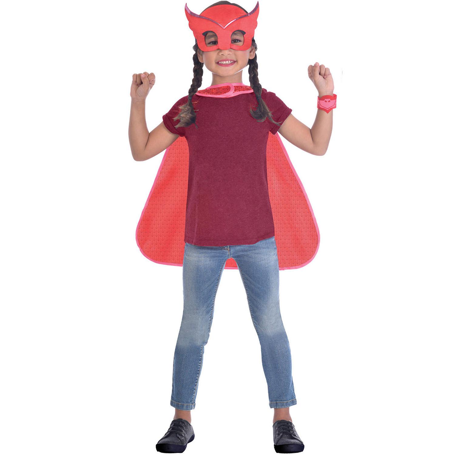 Child PJ Mask Owlette Cape Set Costume 4-8 Years Costumes & Apparel - Party Centre