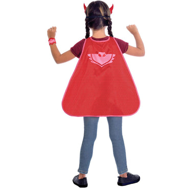 Child PJ Mask Owlette Cape Set Costume 4-8 Years Costumes & Apparel - Party Centre