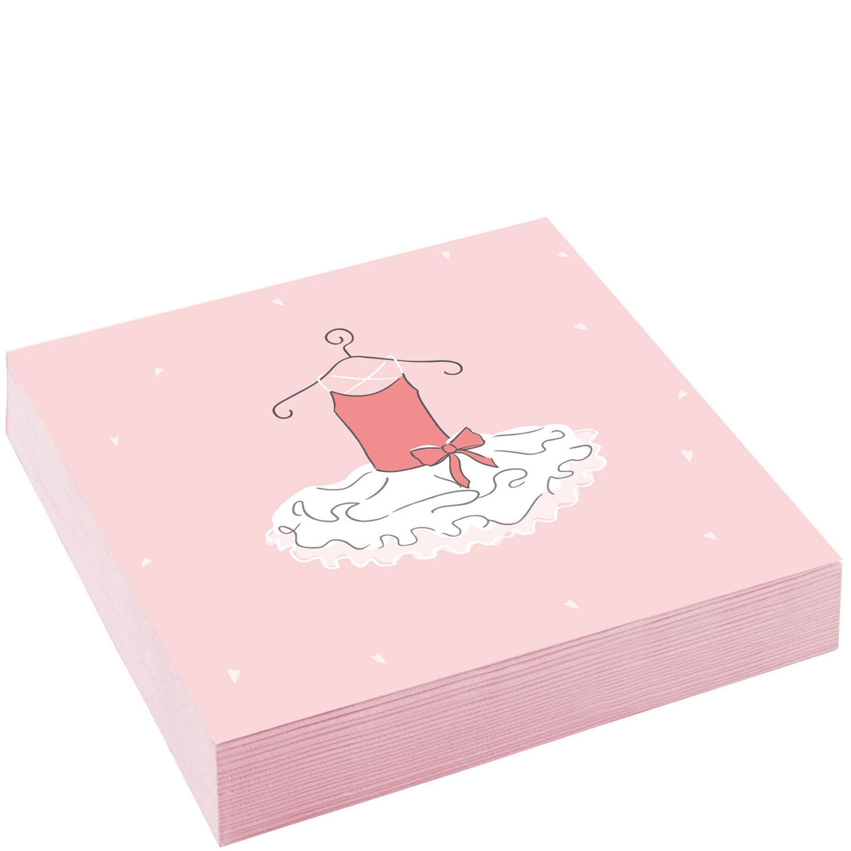 Little Dancer Lunch Tissues 20pcs Printed Tableware - Party Centre