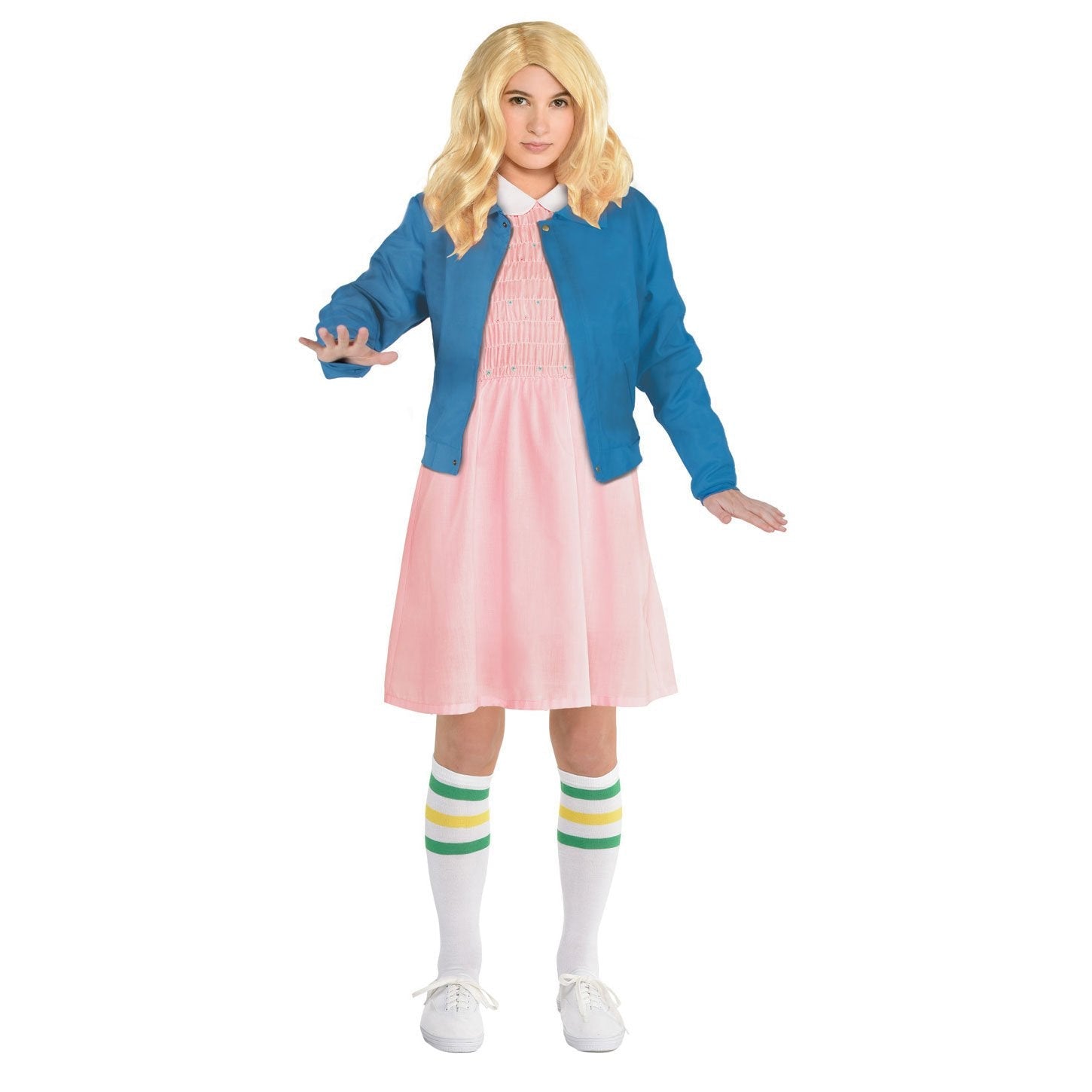 Child Stranger Things Eleven Costume Costumes & Apparel - Party Centre