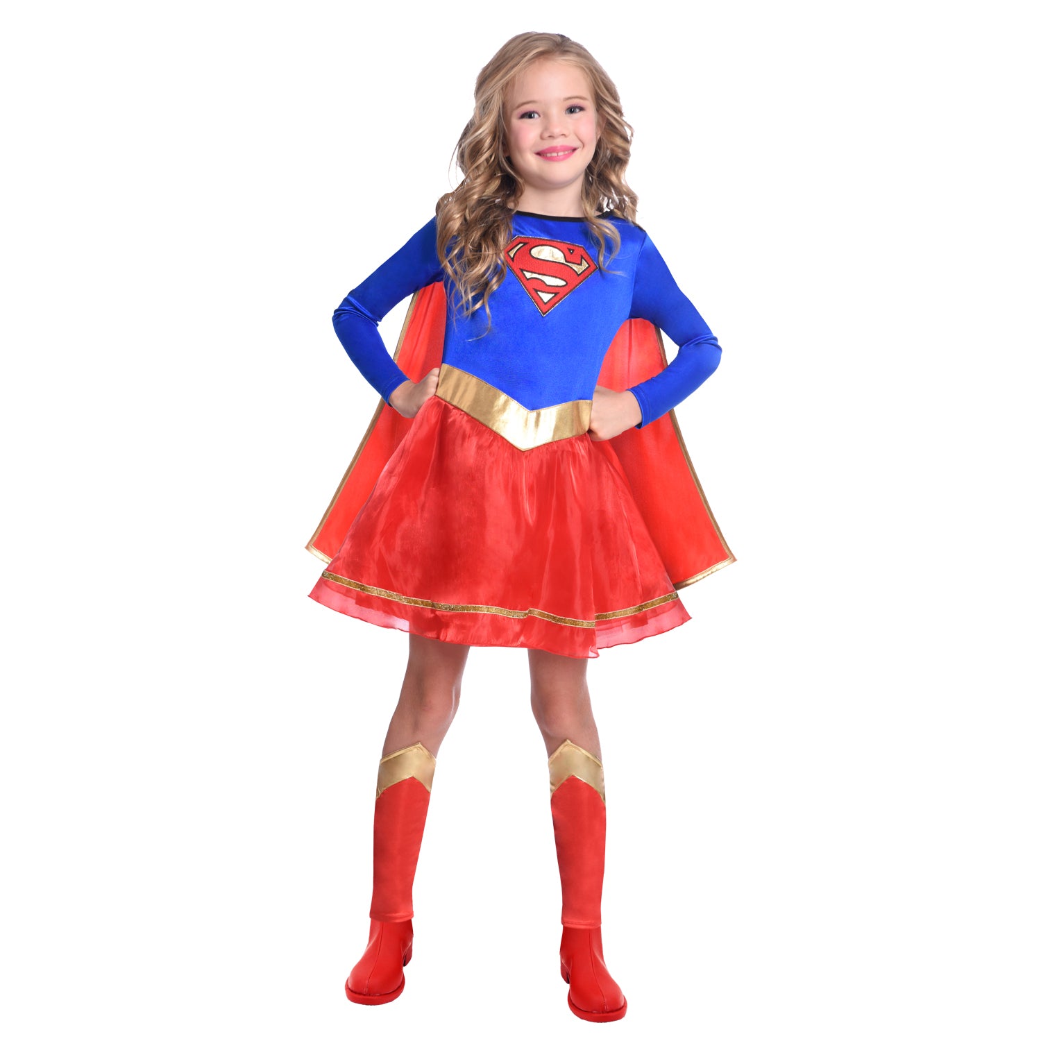 Child Supergirl Classic Costume
