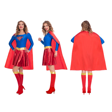 Adult Supergirl Classic Costume