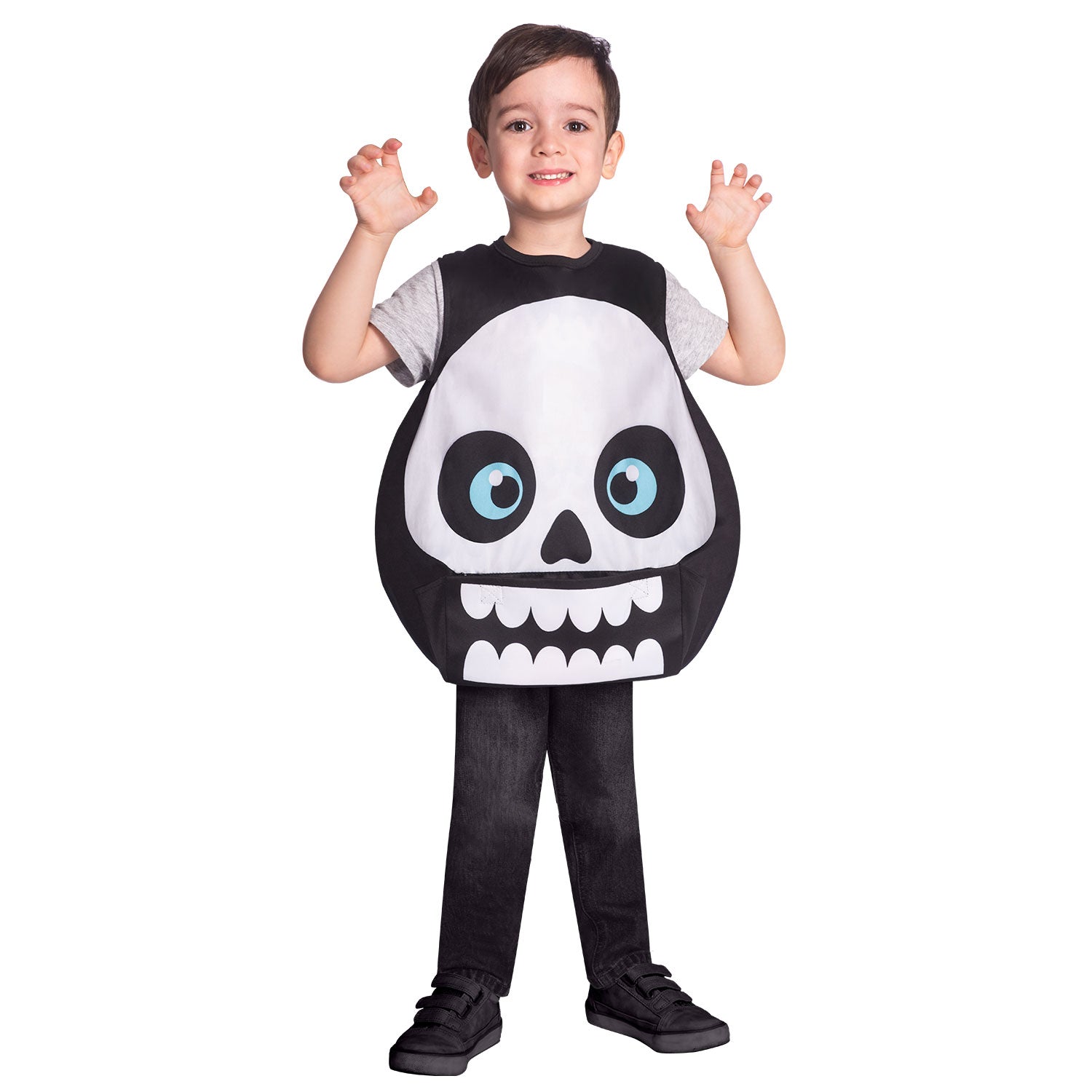 Child Skeleton Tabard Costume